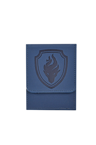 Choice1 Blue Premium Magnetic Card Deck Box - Secure Showcase for 110+ Cards,...