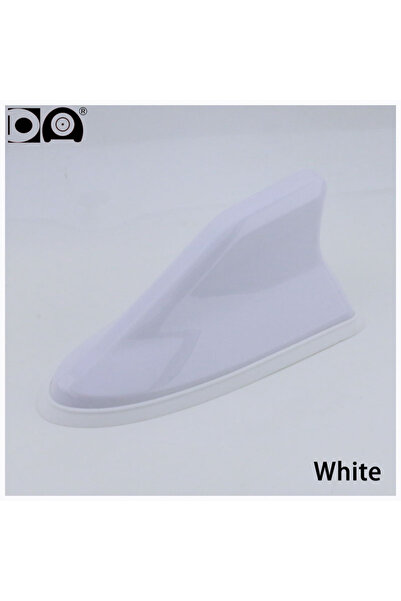 Choice11 White Waterproof Shark Fin Antenna Special Car Radio Aerials Stronge...