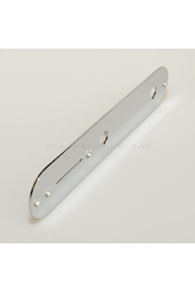 Choice1 Chrome 1 Piece Electric Guitar Control Plate Nickel Chrome Color for ...