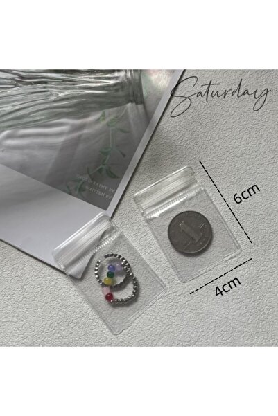 Choice1 50PCS 4x6cm 100/50pcs Ziplock Bags Transparent PVC Jewelry Pouches Ba...