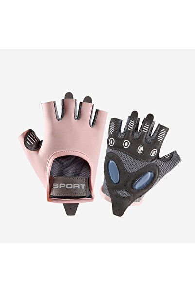 Choice S pink Fitness Cycling Gloves, Men Women Anti Slip Shock-Absorbing Ice...