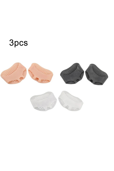 Choice 6Pcs 2pcs Silicone Metatarsal Pads Toe Separator Pain Relief Foot Pads...