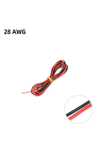 Choice 28AWG 2 Meter Silicon Wire 8 10 12 14 16 18 20 22AWG Heatproof Soft Si...