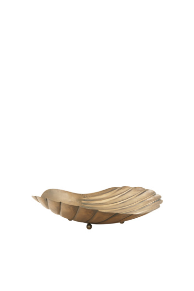 Yargıcı Deniz Kabuğu Formlu Metal Obje(32x27x6 Cm)
