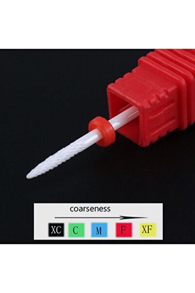 Choice6 4 1pc Sharp Ceramic Carbide Nail Drill Bits Rotate Burr Milling Cutte...