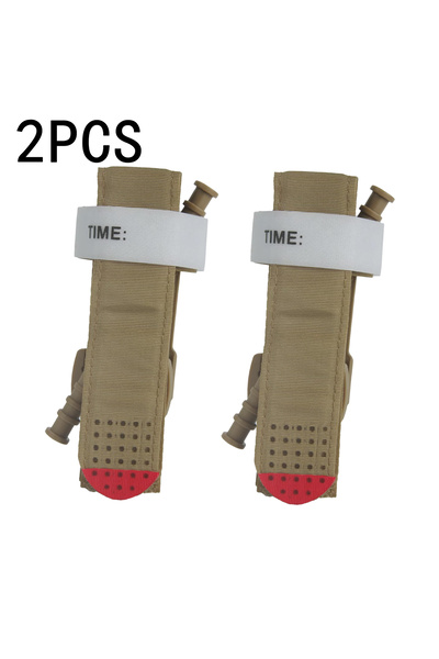 Choice Kakhi 2pcs 1pcsBlue/Red/Khaki/Black CAT Tourniquet Tactical Survival O...