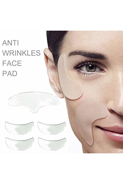 Choice 5 pcs Reusable Anti Wrinkle Eye Chin Forehead Skin Care Pads 100% Medi...