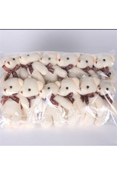 Choice8 WHITE 12Pcs/Lot Soft Stuffed Bear Plush Toys Mini Teddy Bear Dolls To...