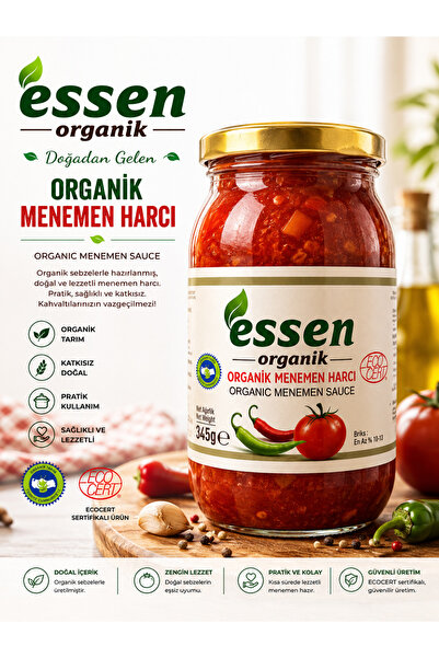 Essen Organik Menemen Harcı 345 gr
