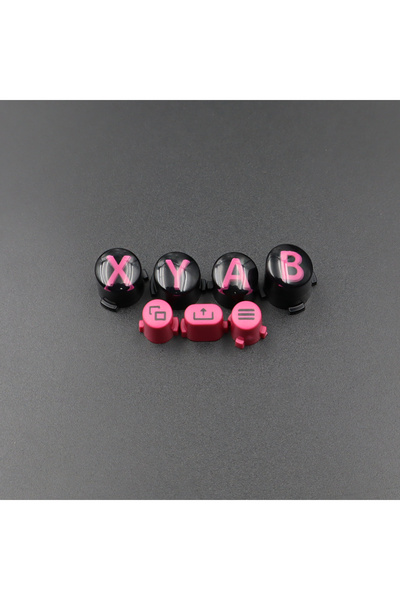 Choice9 Deep Pink 1Set Multi-Color Replacement Button Kit For Xbox Series X/S...