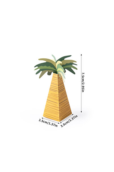 Choice 10pcs 10pcs 10/20Pcs Mini Coconut Palm Tree Paper Chocolate Candy Box ...