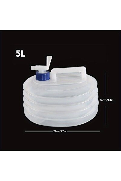 Choice 5L 5/10/15L portable collapsible bucket emergency water storage collap...