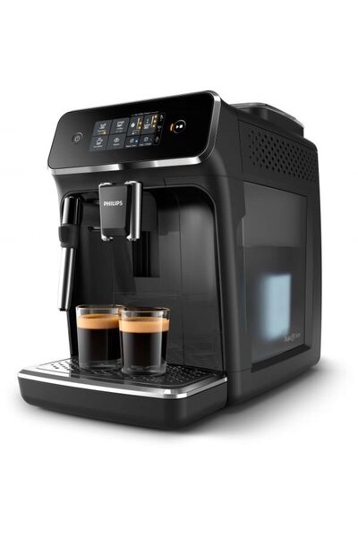 Philips Aparat de cafea espresso EP2224/40 (1500W; culoare neagră)
