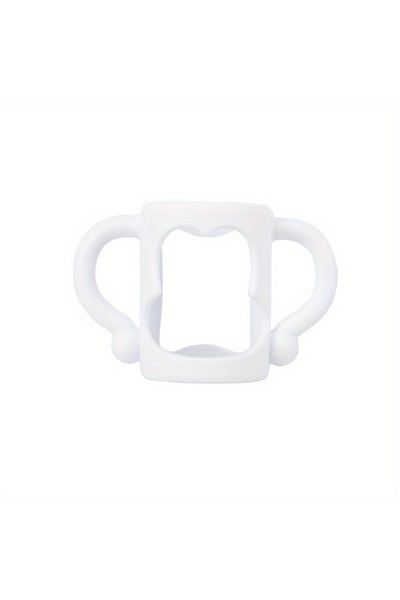 Choice WHITE Silicone Bottle Handle For Narrow Baby Bottles, Easy Grip Handle...
