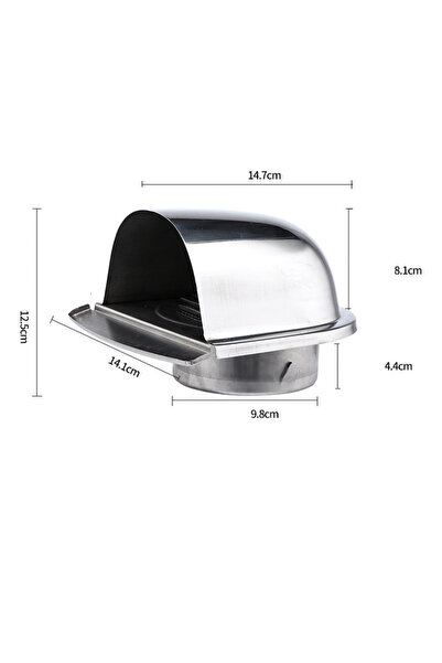 Choice 100mm 100mm 150mm Wall Air Vent Extract Valve Grille Ducting Cover Ven...