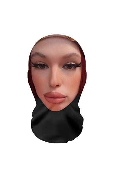 choice2 K 2025 New 3D Printed Mask Funny Mesh Mask Full Face Headwear Elastic...