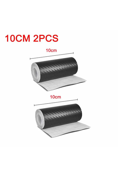 Choice33 5M 10cm 2pcs 1-2pcs Nano Carbon Fiber Car Sticker Paste Protector St...
