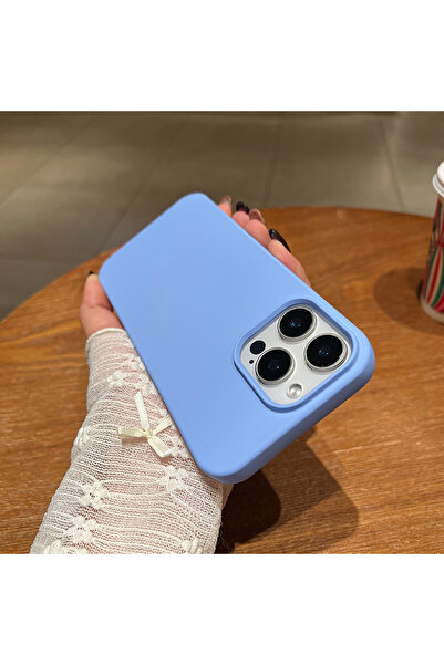 Choice47 iPhone 15 Light Purple For Magsafe Magnetic Solid Color Liquid Silic...
