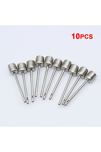 Choice 10 PCS New Ball Air Needle Stainless Steel Pump Pin Basketball Inflati...