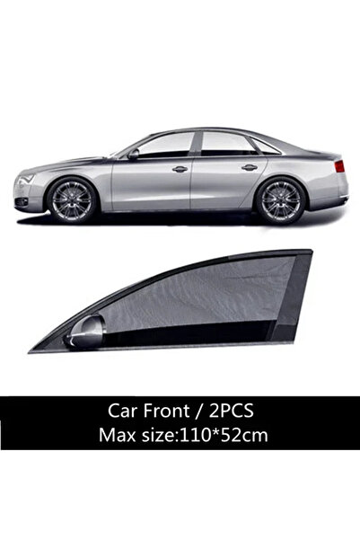 Choice3 2Pc Car front Universal 2Pcs Full Car Window Mosquito Net Sunshade An...
