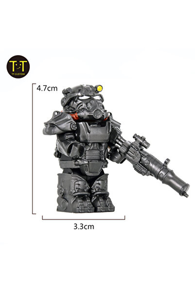 Choice1 Style 01 MOC T60 Armor Soldiers Mini Anime Action fallouts Figures We...