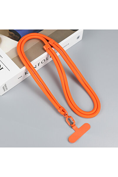 Choice Orange Universal Phone Lanyard Crossbody Necklace Strap Phone Adjustab...