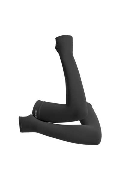 Choice1 Aolikes Black AOLIKES 1 Pair Arm Sleeves for Men Women with Thumb Hol...