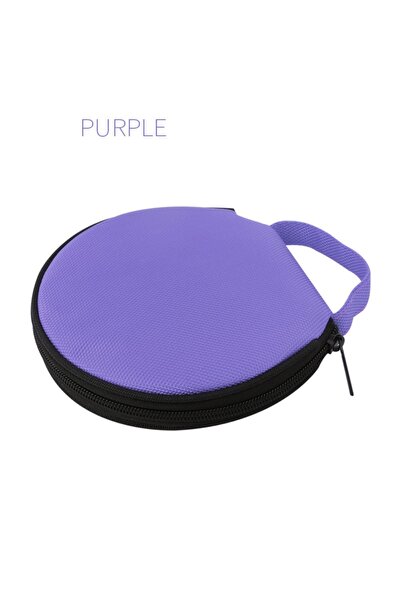 choice2 Purple Portable 20 Capacity CD DVD Carrying Case Dustproof Oxford Clo...