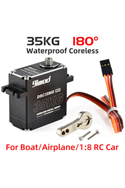 Choice DSC35MG180 9imod RC Servo 35kg 45kg 25kg 51kg Metal Waterproof Brushle...