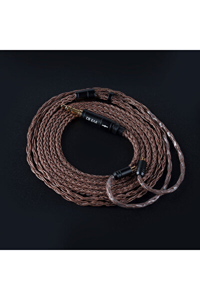 Choice 2 pin 3.5mm KBEAR 16 Core Pure Copper Earphone Cable 2PIN/MMCX/QDC Ear...