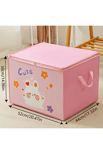 Choice5 style 3 Cube Folding Toys Storage Box Kids Toys Organizer Box Felt Cl...