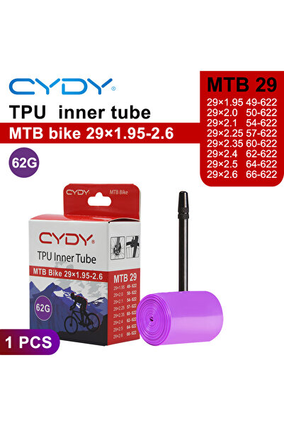 Choice 29x1.95-2.6 1PCS CYDY TPU MTB Bike Inner Tube Camera 29 26 27.5 29x1.9...