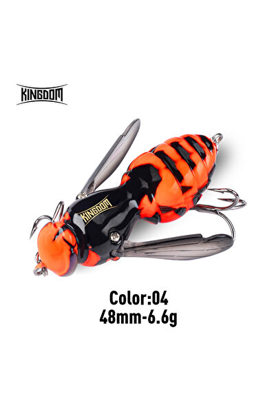 Choice KINGDOM 48mm-6.6g-04 Kingdom Fishing Lures Artificial Bait 4.2g 40mm 6...