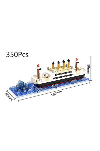 Choice Opp Bag Small Particle Building Block Assembly Toy Titanic Giant Boy G...
