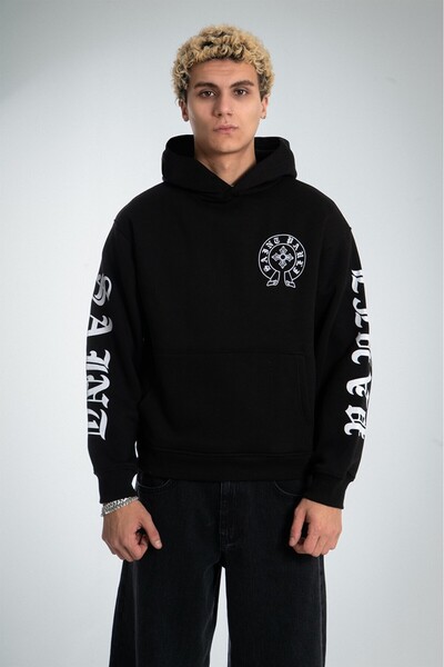 UKHWD SUPPLY Saint Pauli Oversize Erkek Hoodie UK1079SY