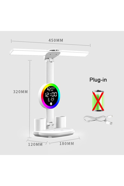 Choice A Plug in model Rechargeable Led Table Lamp for Study Desk Lamp Readin...