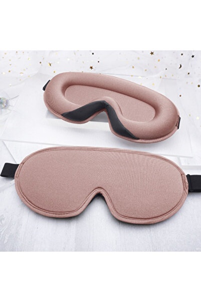 Choice A-Rose(Silk Mask) Silk Sleeping Mask Soft Smooth Sleep Mask For Eyes T...
