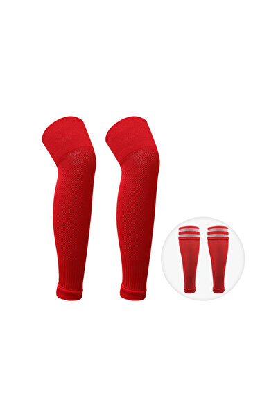 Choice L(Over 45Kg) Red New Style Adult Football Calf Socks Over-the-Knee Soc...