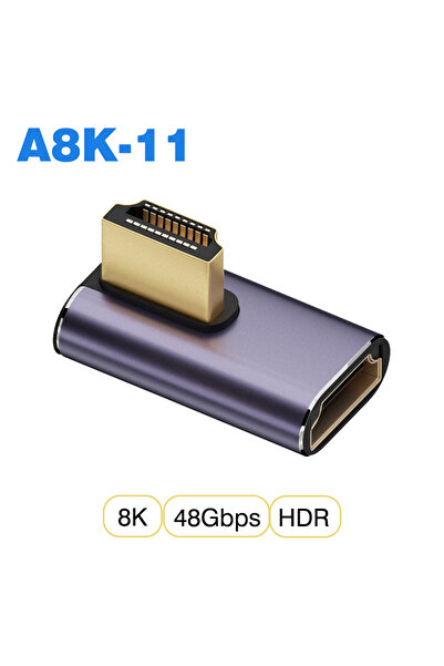 Choice 1 PCS A8K-11 HDMI2.1 UGOURD HDMI2.1 Cable Adapter Mini Micro HDMI to H...