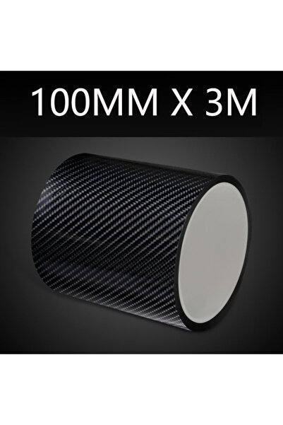 Choice6 100MMX3M 5D Carbon Fiber Car Stickers Protector Car Door Sill Sticker...
