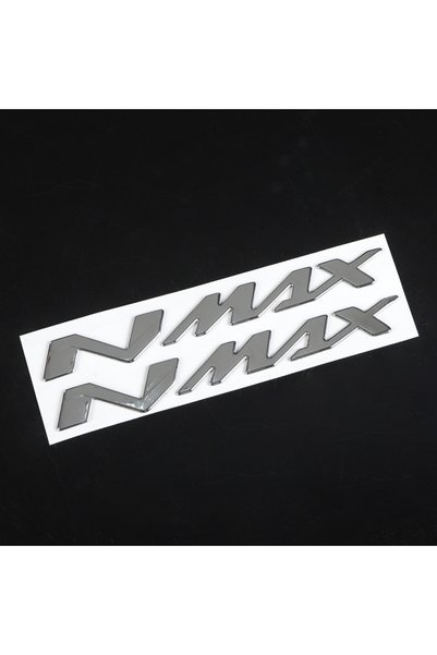 Choice3 Silver-MTTZ004 Motorcycle 3D Tank Emblem Stickers N-MAX Logo Decals A...