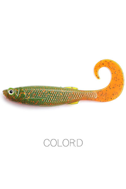 Choice 65mm 8pcs 2.26g D 2023 Supercontinent Swimbait Shad T-Tail Luya soft b...
