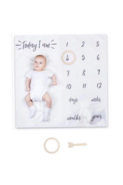 Choice 100X100 7 Ylsteed Newborn Milestone Blankets Baby Monthly Growth Souve...