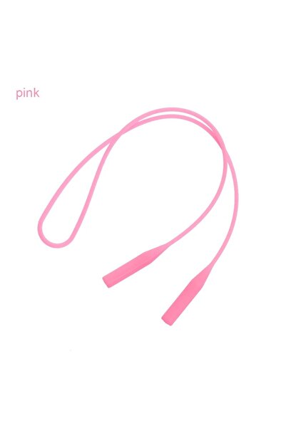 Choice Pink Silicone Eyeglasses Strap Glasses Sunglasses Chain Sports Band Co...