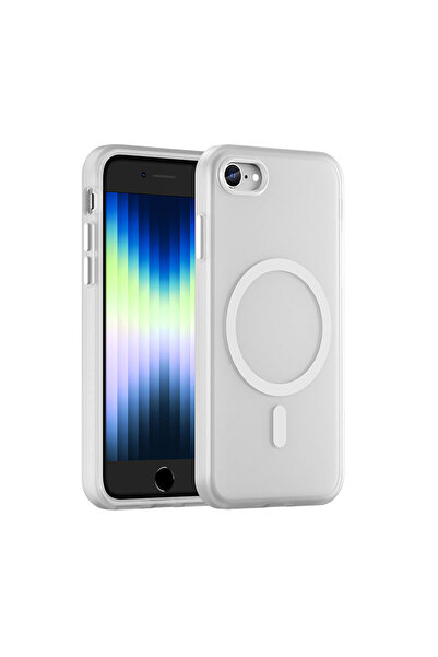 Choice iPhone SE3 Ivory Luxury Soft Protective Magnetic Case for iPhone 7 8 S...