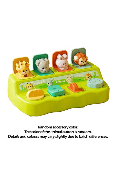 Choice1 Green Animal Montessori Pop up Animal Toys and Learning Boxes - Enhan...