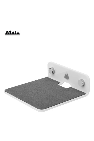 Choice1 White Small Floating Shelves Speaker Shelves 4.25 Small Wall Shelves ...