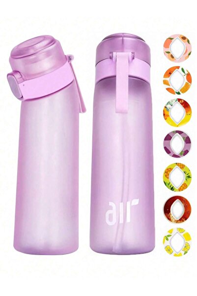 Choice5 0.8L Light purple 1pc new 800ml/27oz portable sports traw water bottl...