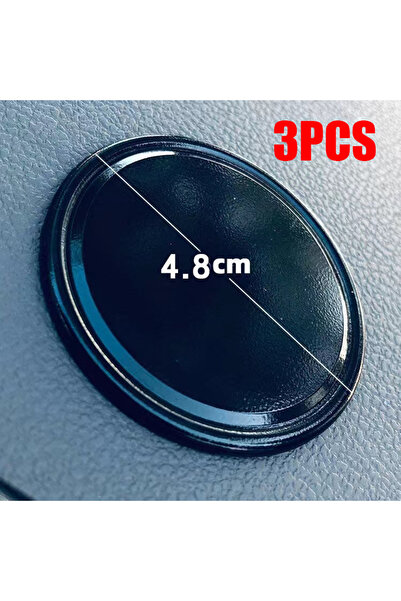 choice2 4.8CM black 3PCS Car Non-Slip Mat Auto Silicone Interior Dashboard Ph...