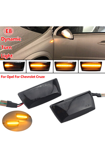 Choice Dynamic Black Type 2PCS For Opel Insignia Astra H Zafira B Corsa D For...